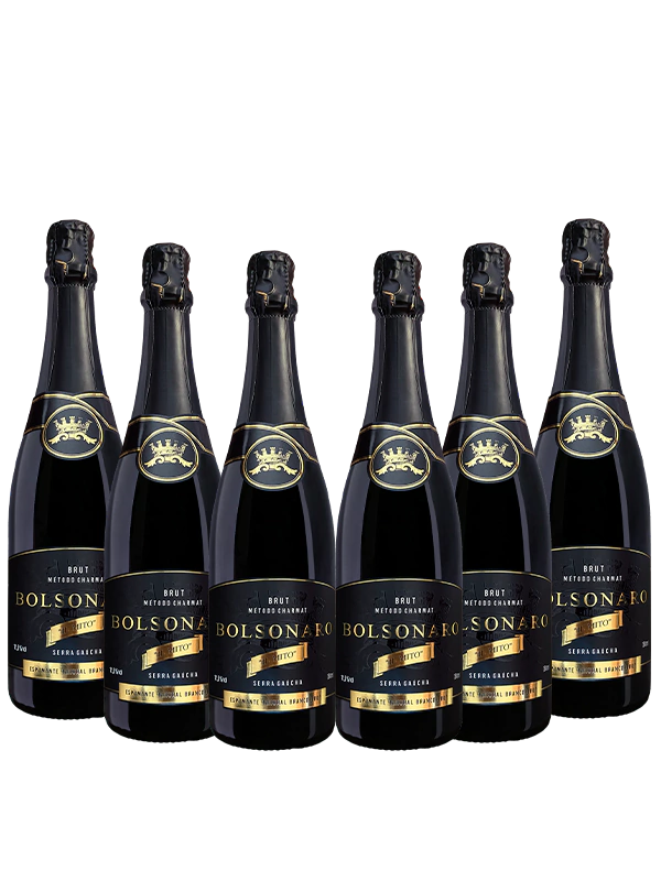 Combo Vitória - 6 Espumantes Brut "il Mito" + E-book