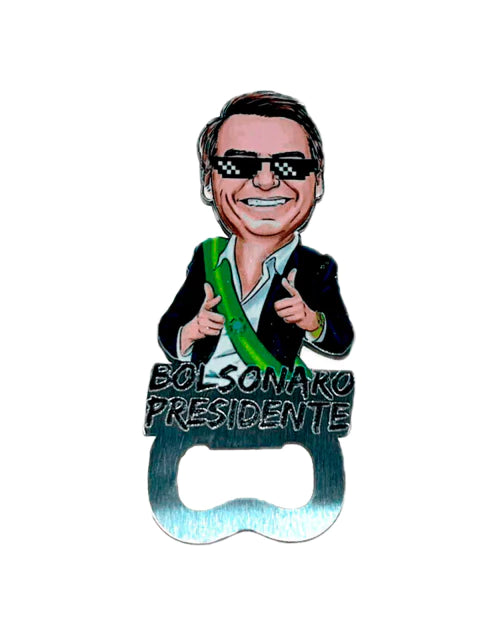 Abridor de garrafa e ima de geladeira caricatura Il MITO